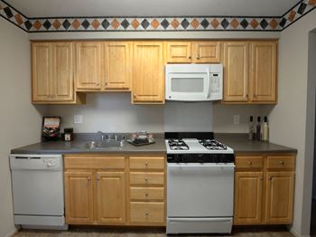 Eat in kitchens at Liberty Gardens Apartments, Baltimore